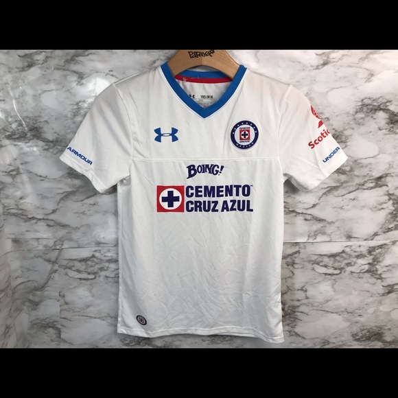 cruz azul youth jersey